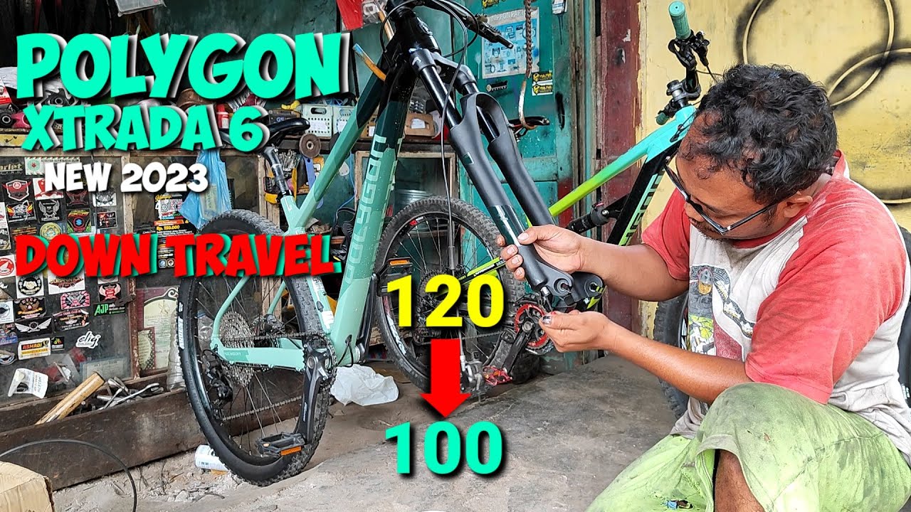 polygon xtrada 6 new 2023 nurunkan travel fork // review