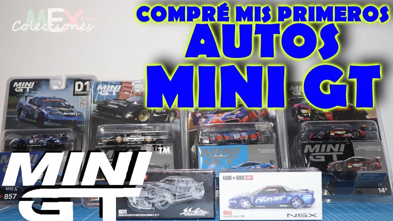 COMPRÉ MIS PRIMEROS AUTOS DE LA MARCA MINI GT | ESCALA 1/64