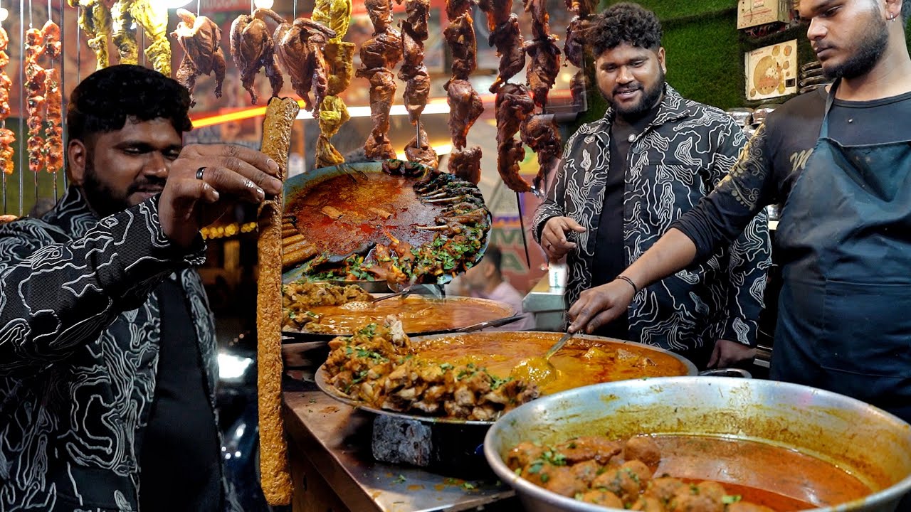 EXTREME FOOD TOUR !! Unreal Kashmir Street Food 🔥 | Foodie Prabu