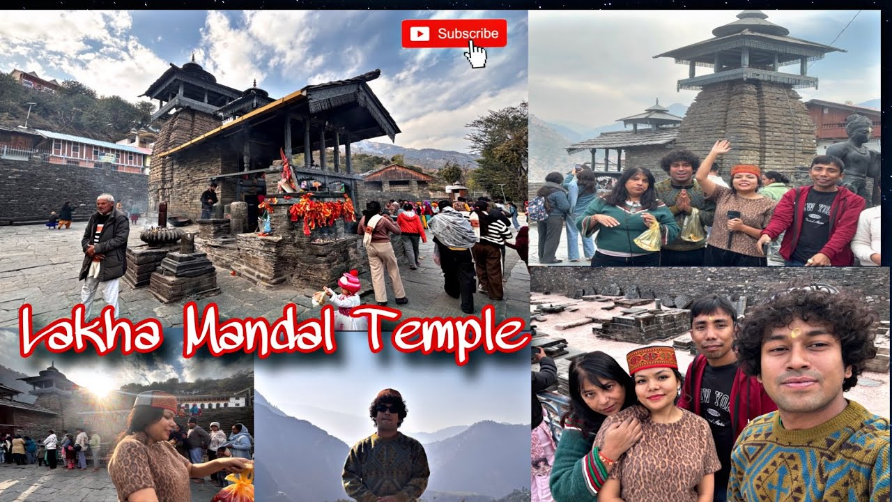Lakha Mandal Shiv Temple🛕| Mahabharata Se Juda Rahasya🕉️Ancient Shiv temple of Uttrakhand #minivlog