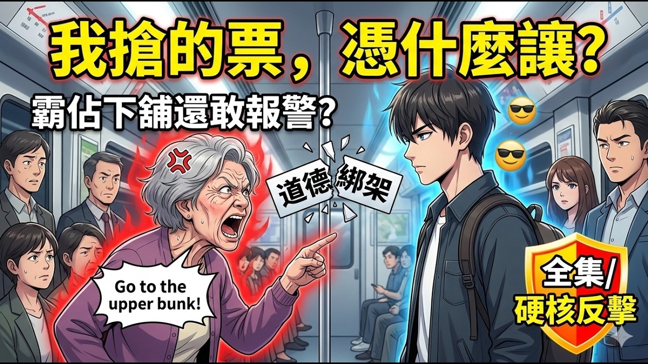 [MULTISUB]辛辛苦苦搶的下舖，老太太竟理直氣壯叫我滾去上舖？「年輕人要懂得尊老愛幼！」看我如何硬核回擊，讓極品鄰座當場社死！ | Tough Return Home | 一口氣看完 | 爽文