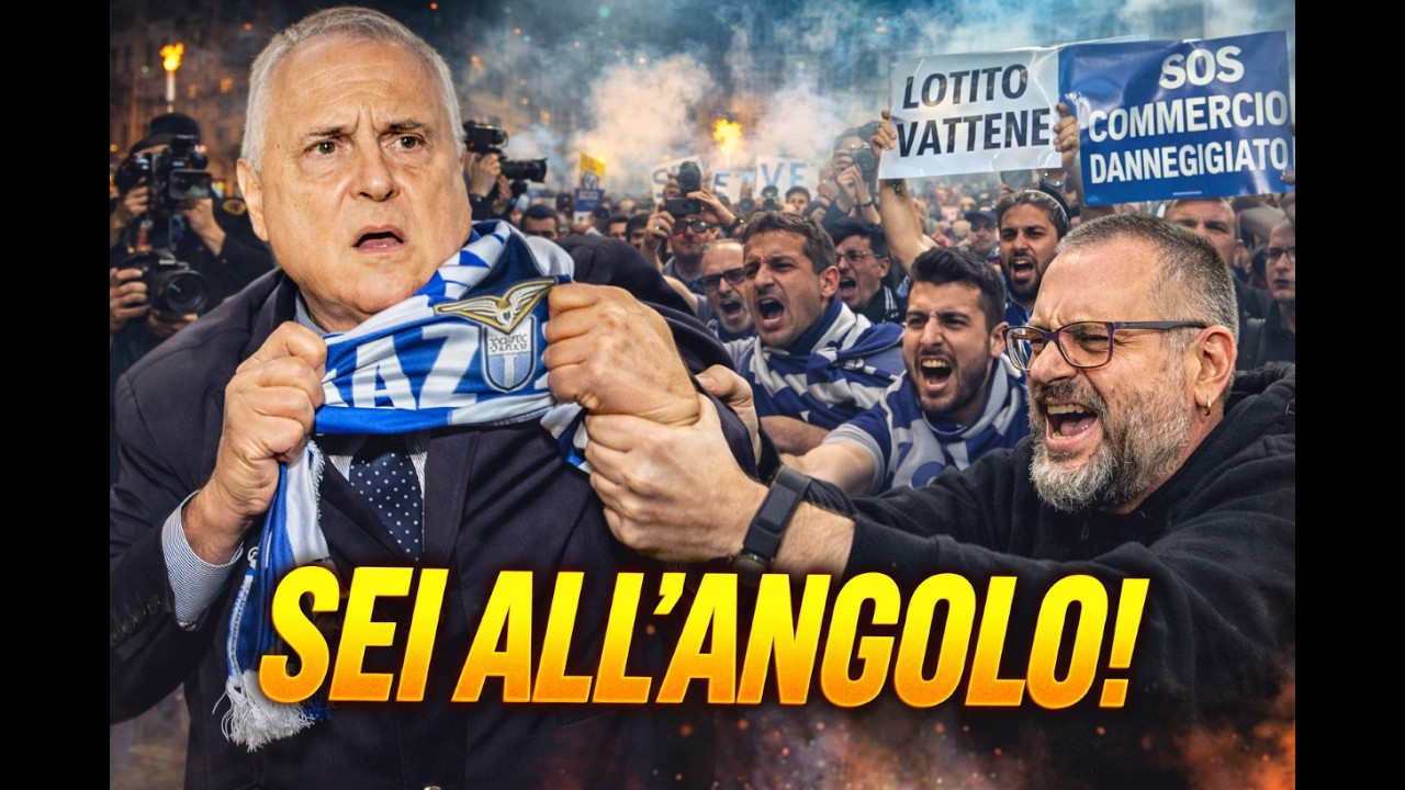 LA PROTESTA DEI TIFOSI METTE ALL'ANGOLO UN LOTITO SEMPRE PIU' NERVOSO: AVANTI COSI'!