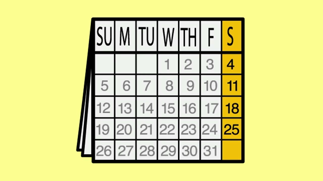 Today Is [Calendar Songs & Videos]