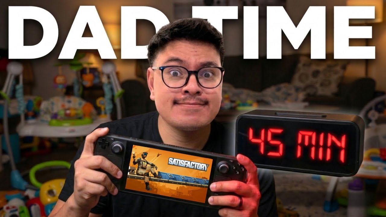 5 Games for BUSY DADS (Steam Deck Games)