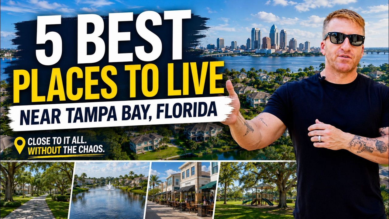 [2026] Top 5 Best Places To Live NEAR TAMPA Florida (new & updated)!!!
