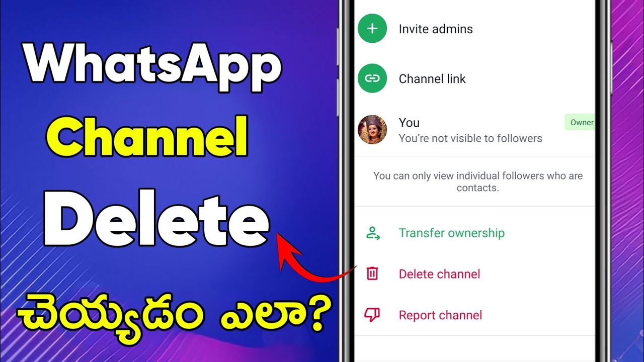 How to delete whatsapp channel permanently (2025)