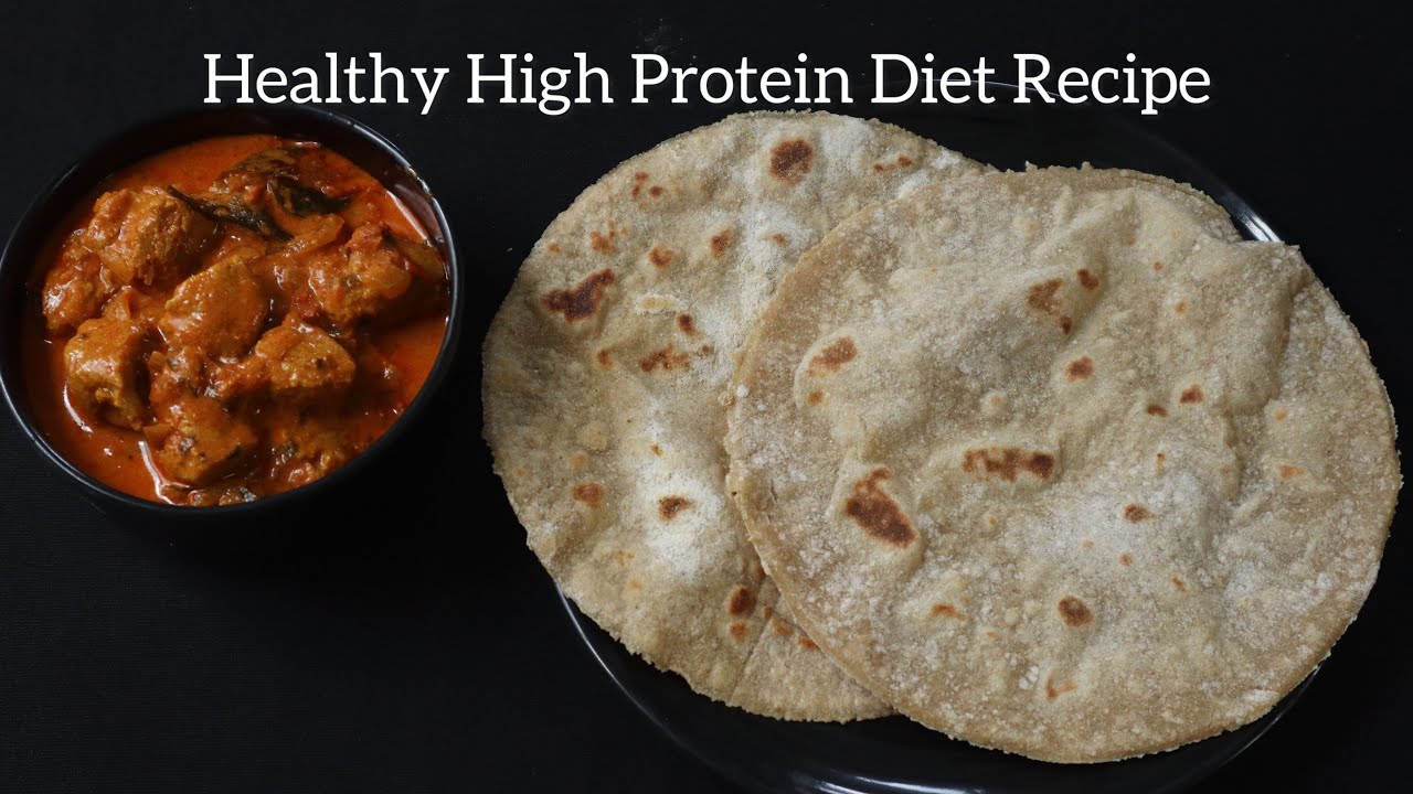 HEALTHY PROTEIN RICH LUNCH RECIPE 👌👌 || No Grinding Soya Curry with Jowar Roti || how to cook jowar?