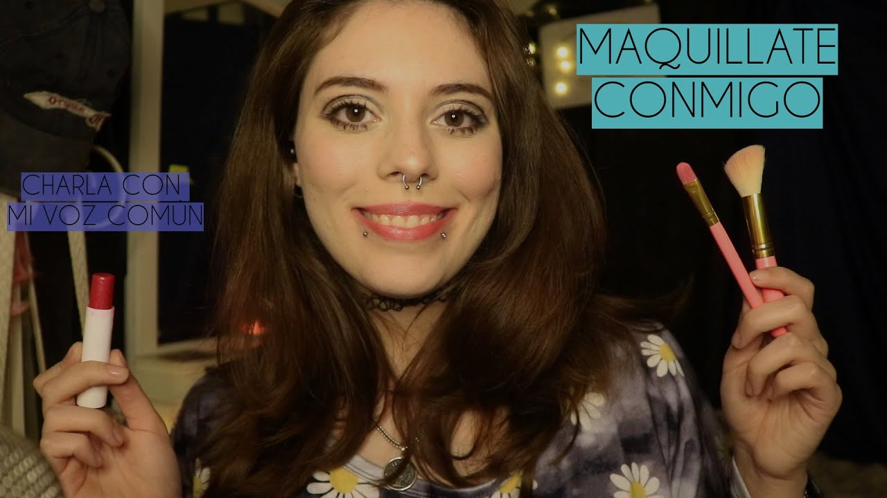 ASMR? 💄Con mi voz NORMAL Doncella prueba MAQUILLAJE de los 60s💋
