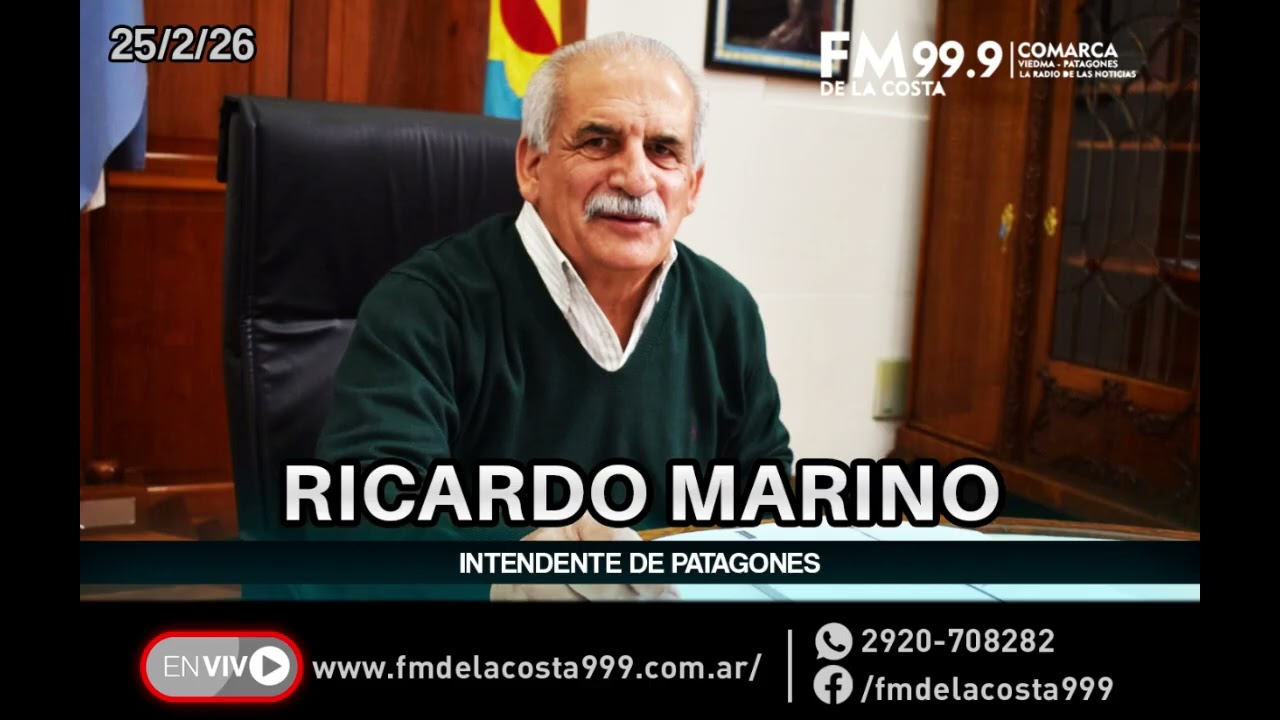 Ricardo Marino - FM DE LA COSTA 99.9 - 25/2/26