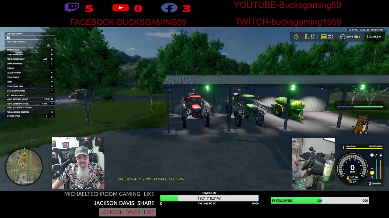 FS 25 OBERTHAL Map   MP 18+ Stream