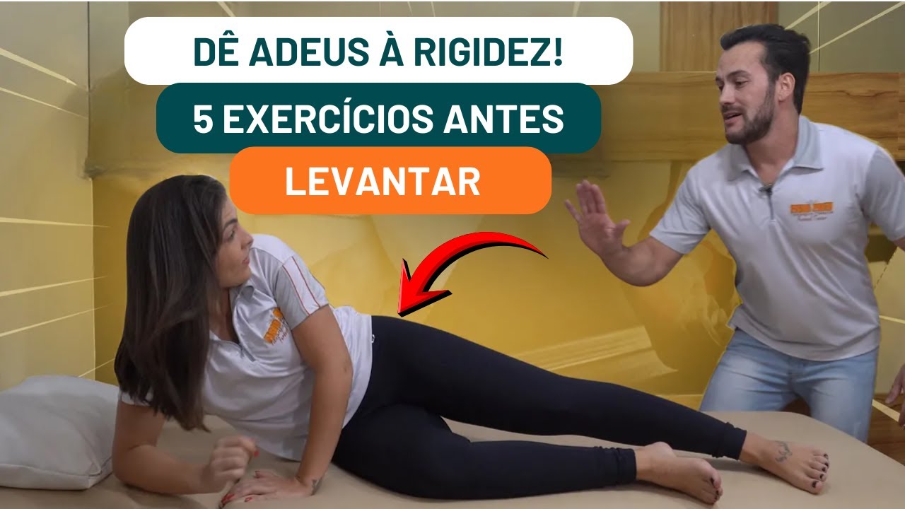 Fa&ccedil;a Esses 5 Exerc&iacute;cios na Cama e Comece o Dia Sem Dor - FisioPrev