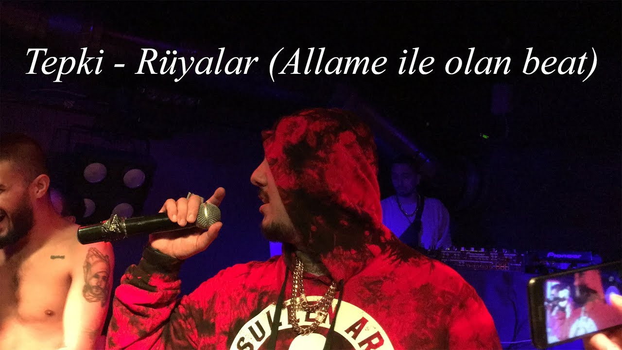 Tepki - R&uuml;yalar (Meine Welt beat ) MUHTEŞEM CANLI PERFORMANS