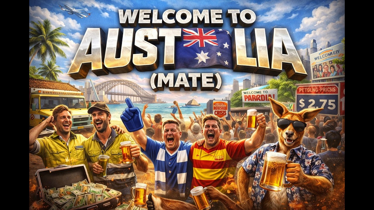 Welcome to Australia Mate  | The Brutal Truth Behind Aussie Tourism Ads 🇦🇺  BrotherKris|Westsideboyz