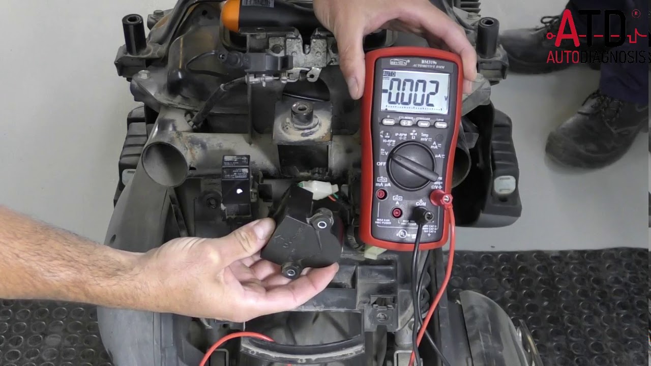 Sensor de inclinación en Honda PS y SH.