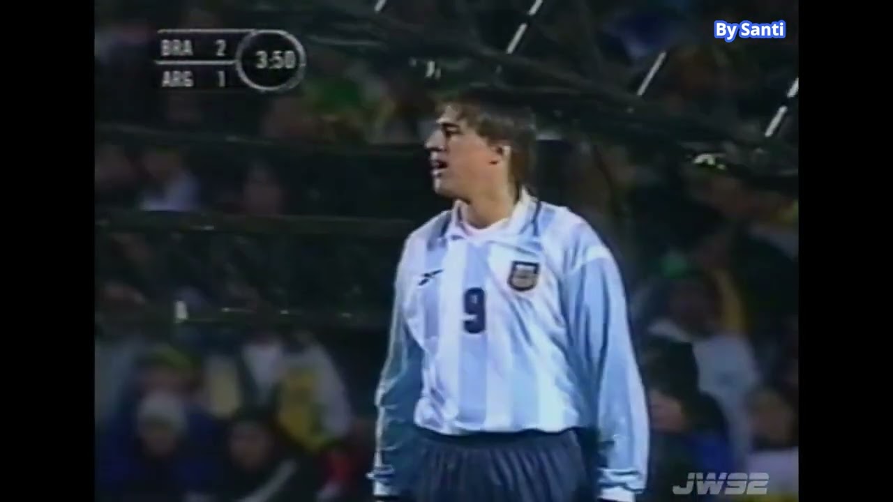 Brasil vs Argentina - Eliminatorias Japón Corea 2002 (26-07-2000) Full Highlights