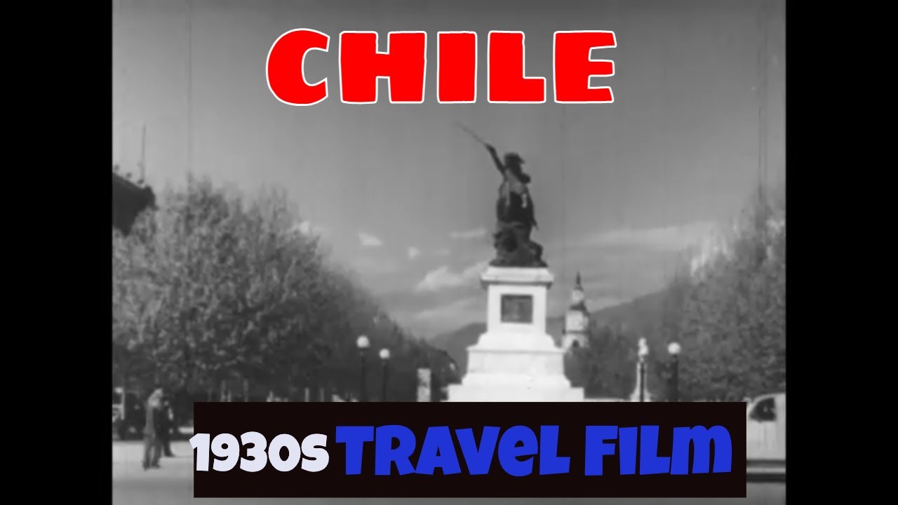 1930s CHILE SOUTH AMERICAN TRAVELOGUE   SANTIAGO  COPPER INDUSTRY & NITRATE PRODUCTION  42544