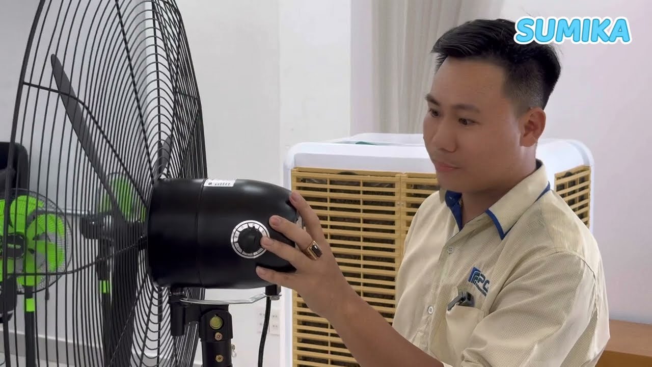 Review quạt công nghiệp Sumika ST650 sải cánh lớn 