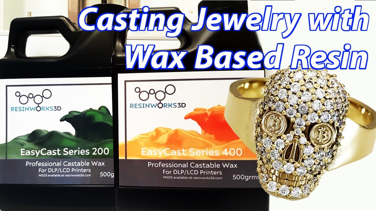 Jewelry Casting with Resinworks3D EasyCast 200 and 400