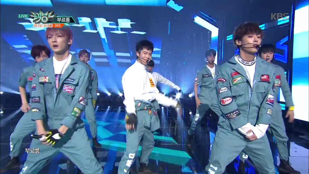 뮤직뱅크 Music Bank - SF9 - 부르릉 (SF9 - ROAR).20170303