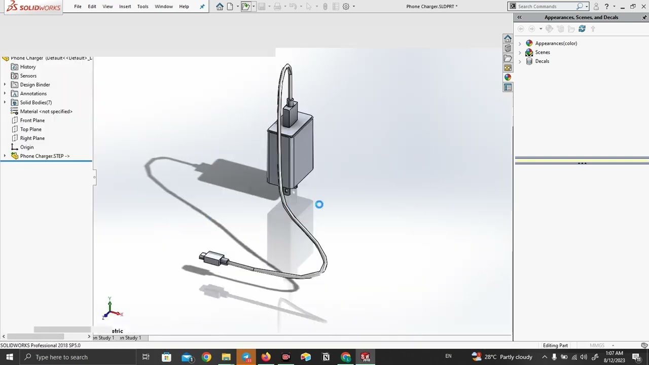 How to Converted STP/STEP file to Solidworks file