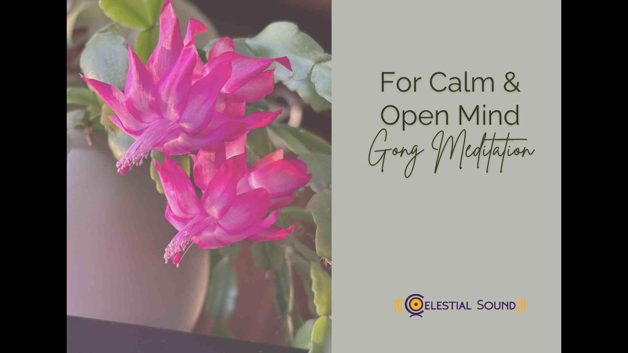 For Calm and Open Mind: Gong Meditation