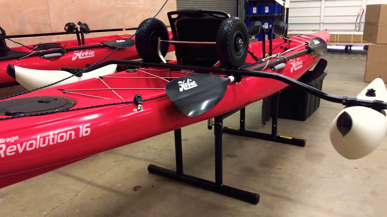 Hobie Mirage Kayak Upgraded Sailing Kit