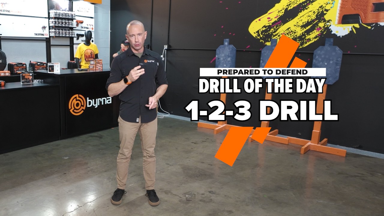 Prepared to Defend Drill of the Day: 1-2-3 Drill