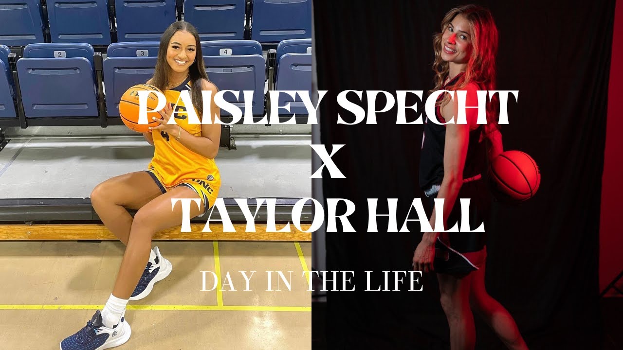 DAY IN THE LIFE OF A D1 VS. D2 WOMENS BASKETBALL PLAYER | Paisley Specht & Taylor Hall