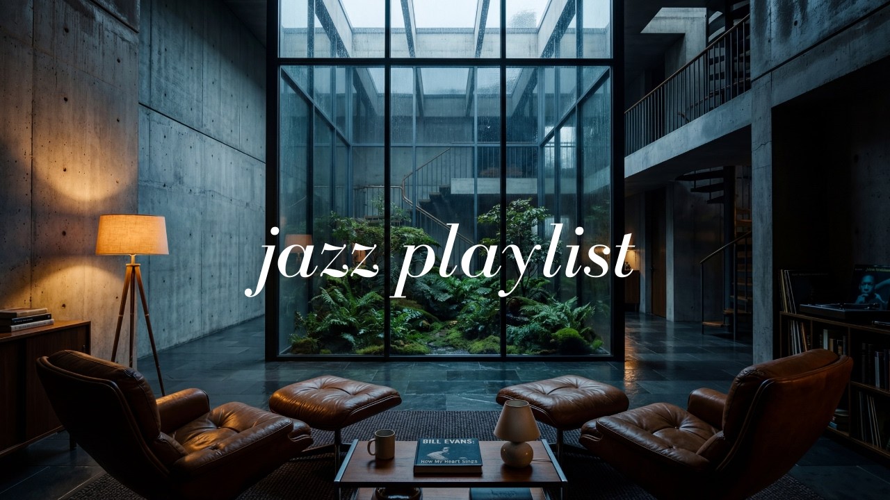 playlist 🎷 빗소리와 함께 젖어드는 고요한 라운지 | Jazz Playlist