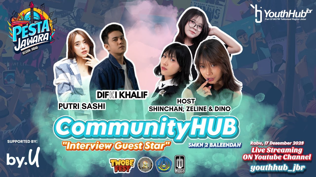 Live Stream - COMMUNITY HUB - PESTA JAWARA SMKN 2 BALEENDAH