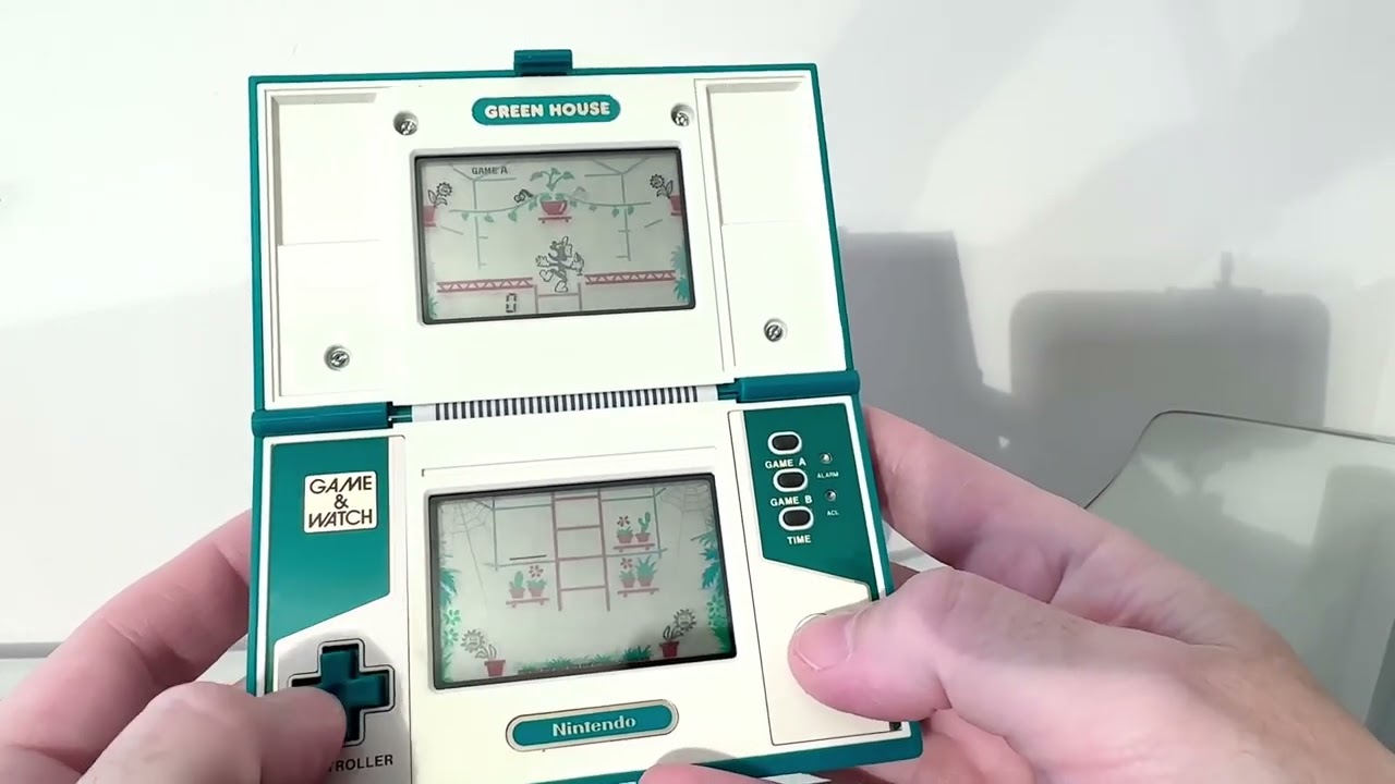 NINTENDO Game & Watch - LCD Multi Screen - GREEN HOUSE - Japan 1982