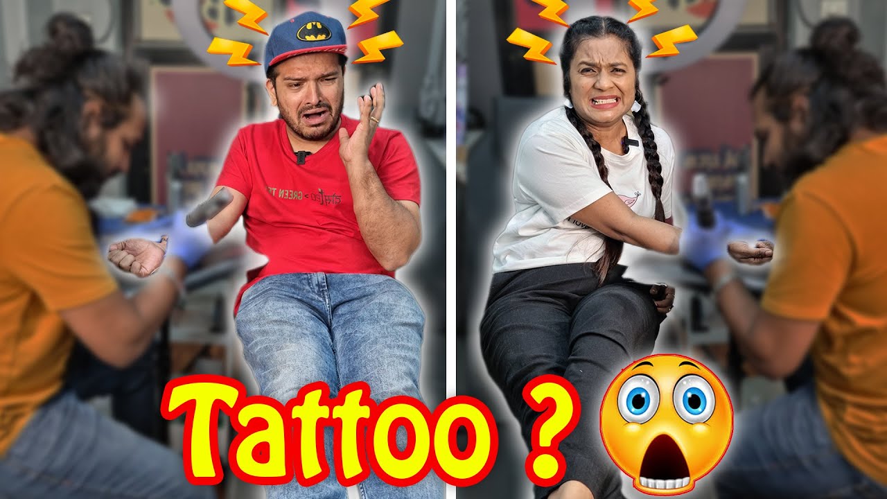 Umesh And Priti Ne Kiya Kaunsa Tattoo ?????? Hungry Birds Inside