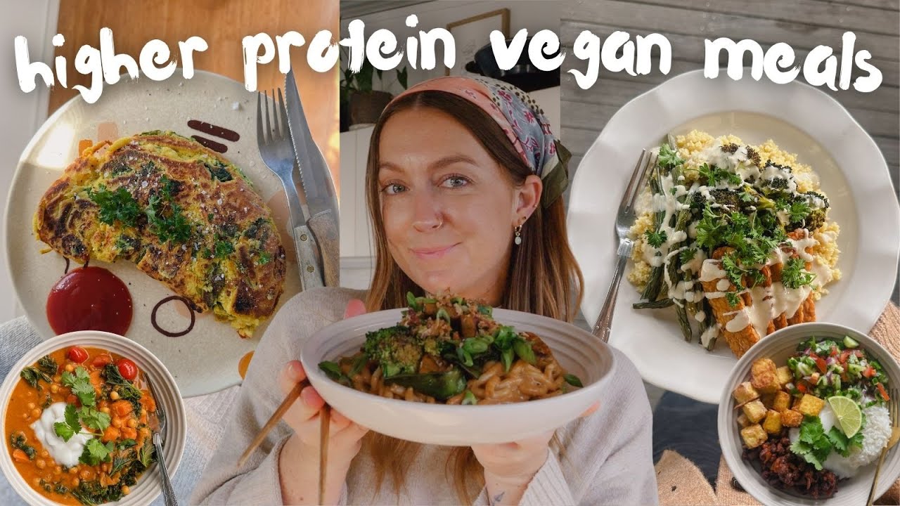What I ate in two days (higher protein & vegan!) 🌱