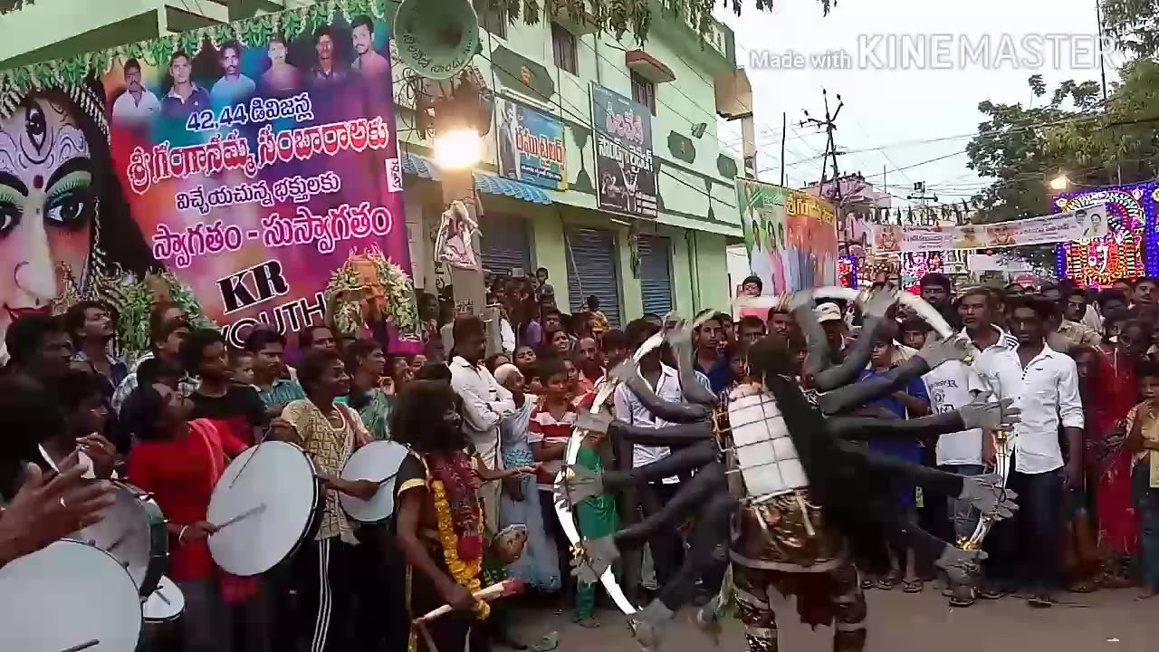 Ganga namma jatara  in Eluru power peta