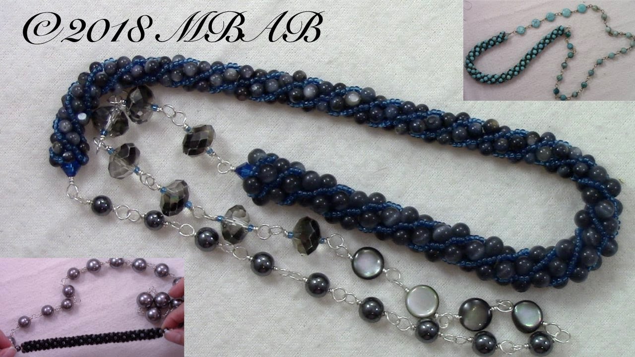 Russian Spiral and Wire work Necklace
