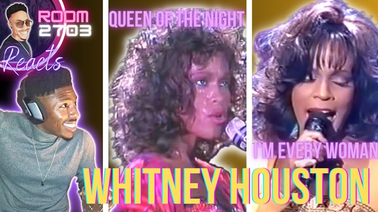 Whitney Houston Reaction 'Queen of the Night' & 'I'm Every Woman' - She did love her some Bobby... 👀