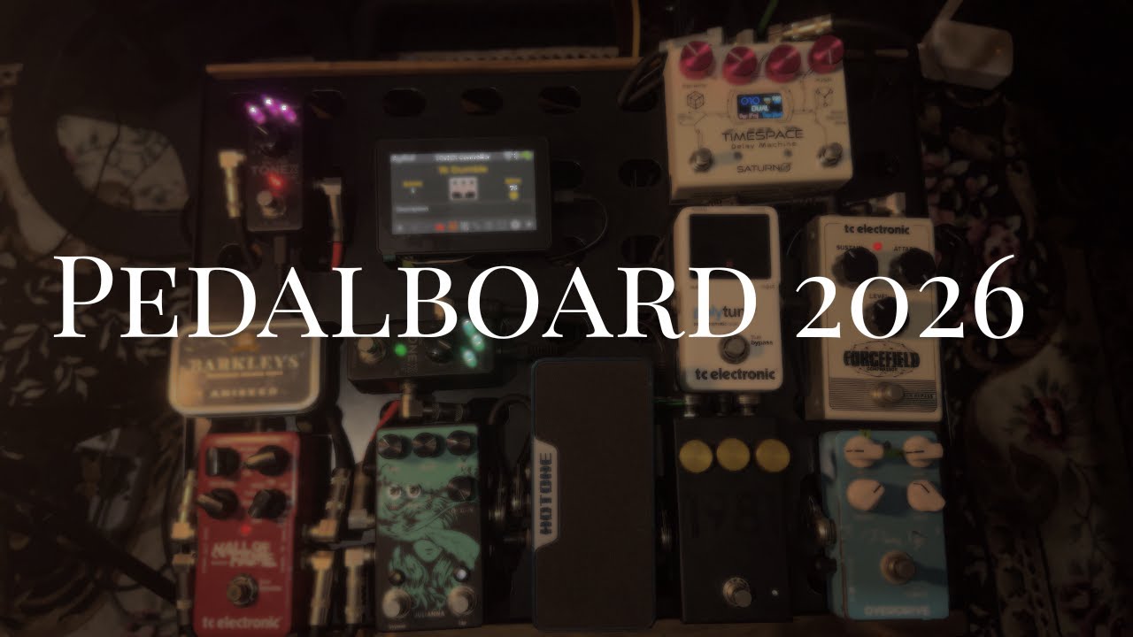 O Pedalboard que Vou Usar na Igreja em 2026 // DUAL AMP