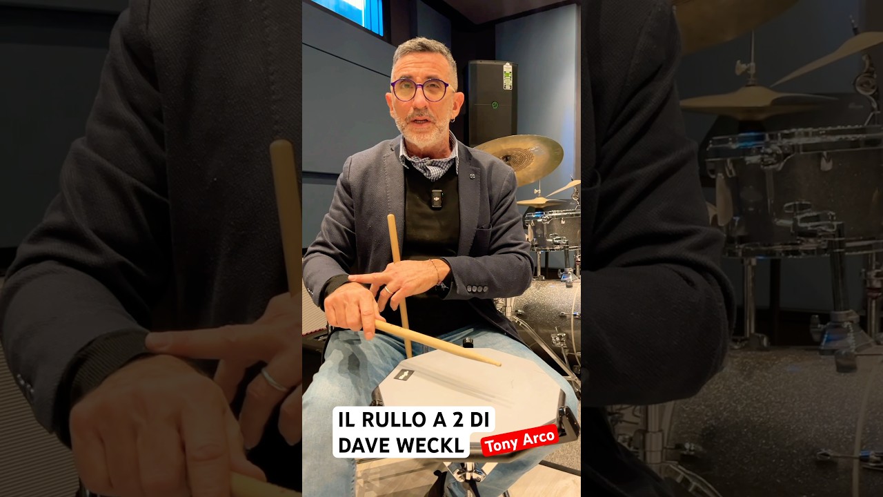 IL RULLO A 2 DI DAVE WECKL (Tony Arco)