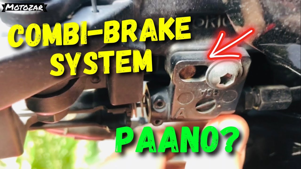 Paano Mag Adjust ng Honda Click Combi-brake System