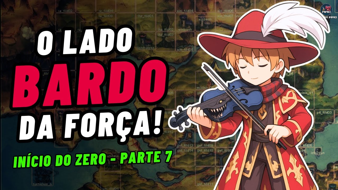 BARDO/MENESTREL BUILD TEMPORAL É BRABA! COMEÇO DO ZERO NO RAGNATALES (PARTE 7)