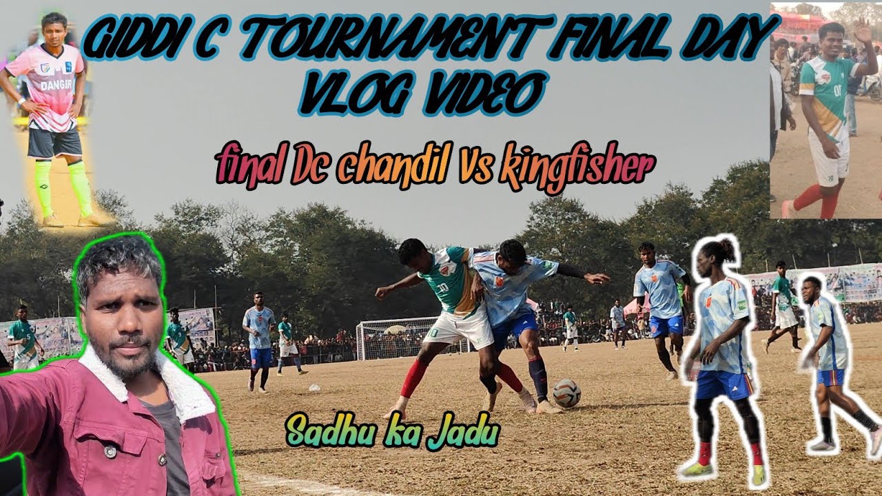 GIDDI C TOURNAMENT FINAL  DAY🎉//DC CHANDIL VS KINGFISHER 🎉🎉// @silentmurmuvloger 🙏🙏