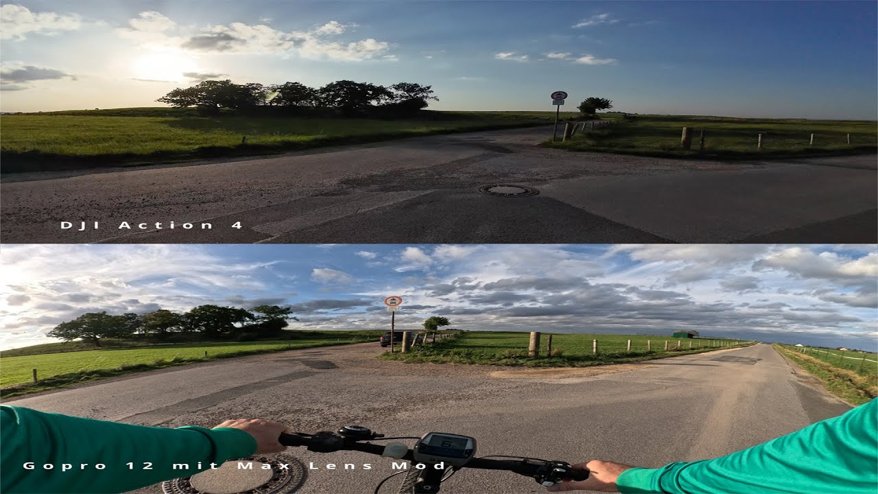 DJI Action 4 vs Gopro 12 & Max Lens Mod - The truth