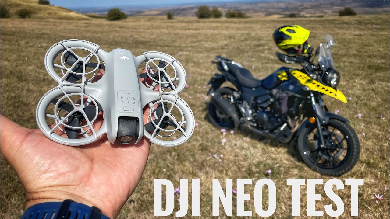 DJI Neo Phone Wi-Fi Range test + moto follow mode