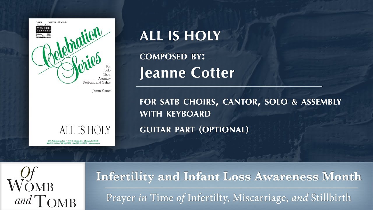 All is Holy | Jeanne Cotter
