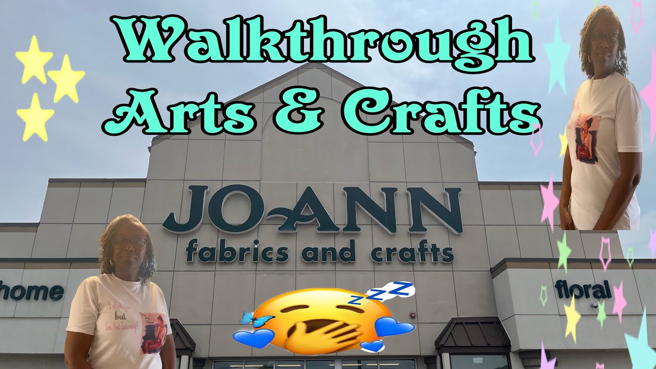 ASMR | Soft Spoken (Voiceover) Walkthrough at Joann-Arts & Craft