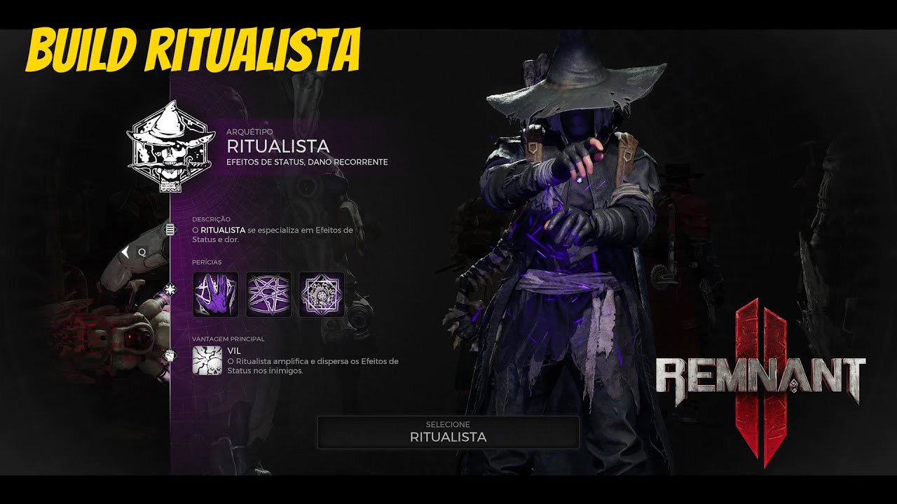 Remnant 2 - Build Ritualista - Dano constante, lida com vários inimigos