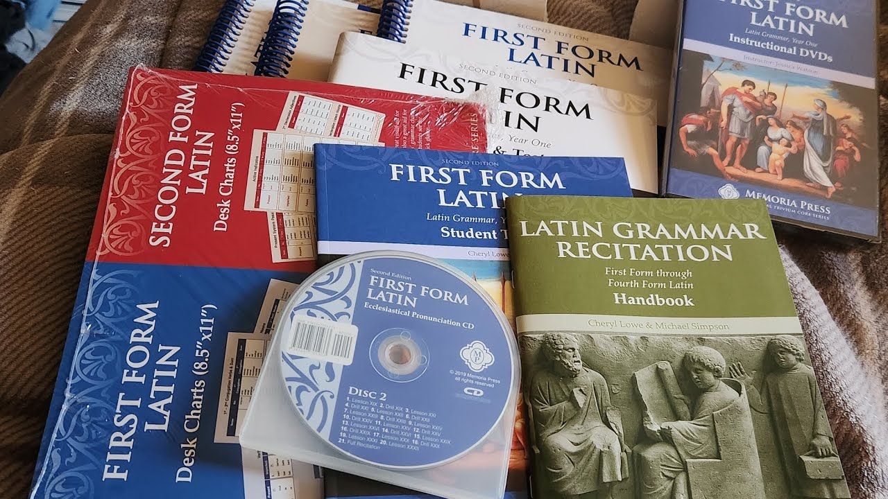 UNBOXING FIRST FORM LATIN!!
