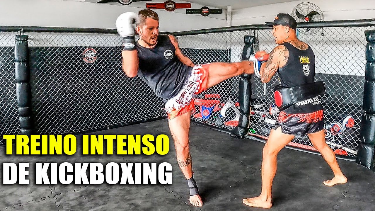 TREINO INSANO de KICKBOXING - CAIO CFX