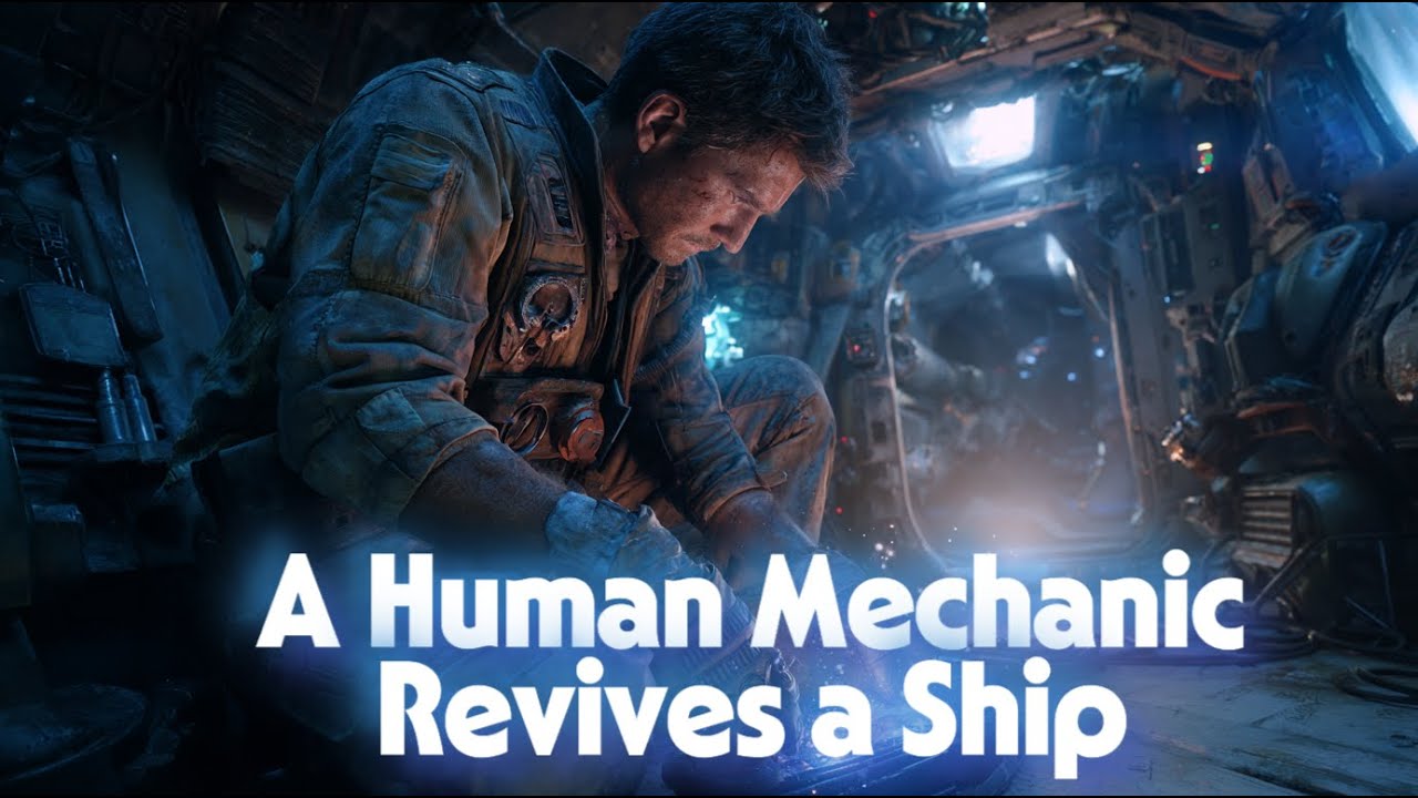 A Human Mechanic Revives a Ship Powered by Pure Starlight | HFY Sci-Fi Story