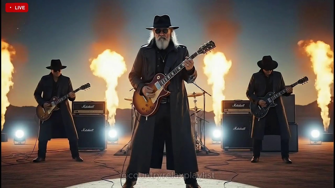 Outlaw Country Rock Mix 🔥 Southern Highway Legends 2026 | Music for Free Spirits